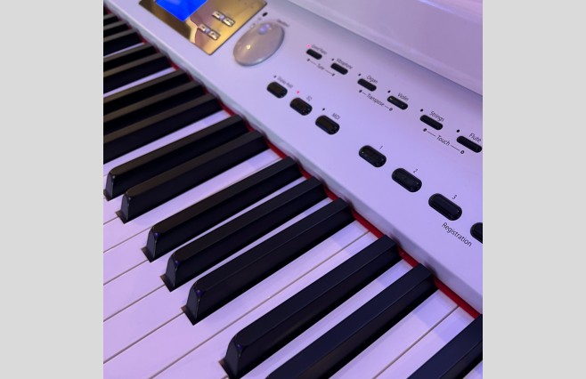 Robertson RP3000 Self Playing Digital Baby Grand Piano | Polished White | UK Delivery | 0% Finance | P/X | Full Warranty | Includes Stool & Headphones | Used - Image 9
